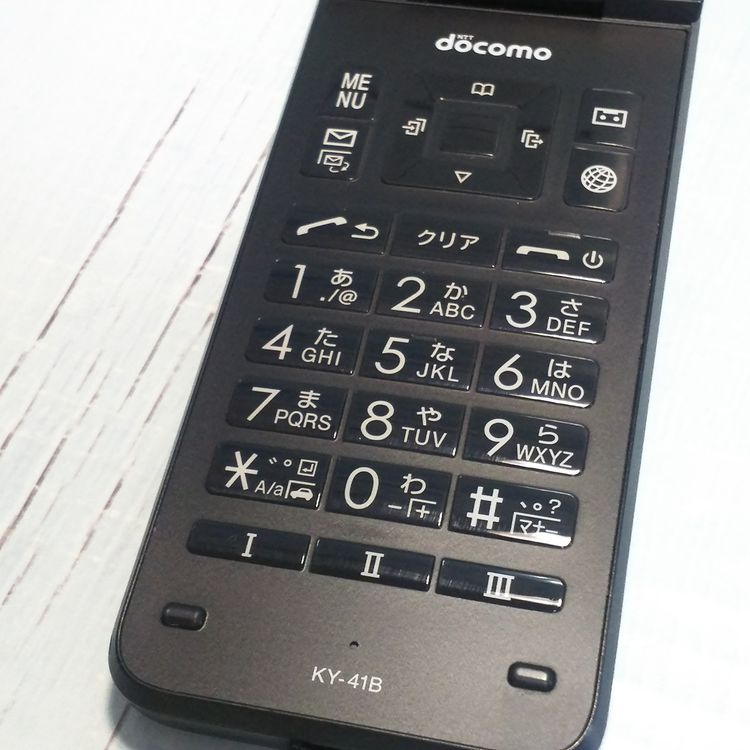 docomo DIGNO ������ �������� �١����å� KY-41B �֥�å�  654