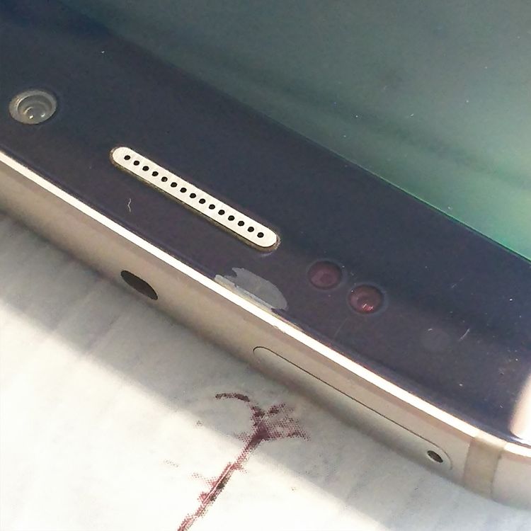 au Galaxy S6 edge SCV31 32GB Black Sapphire  265