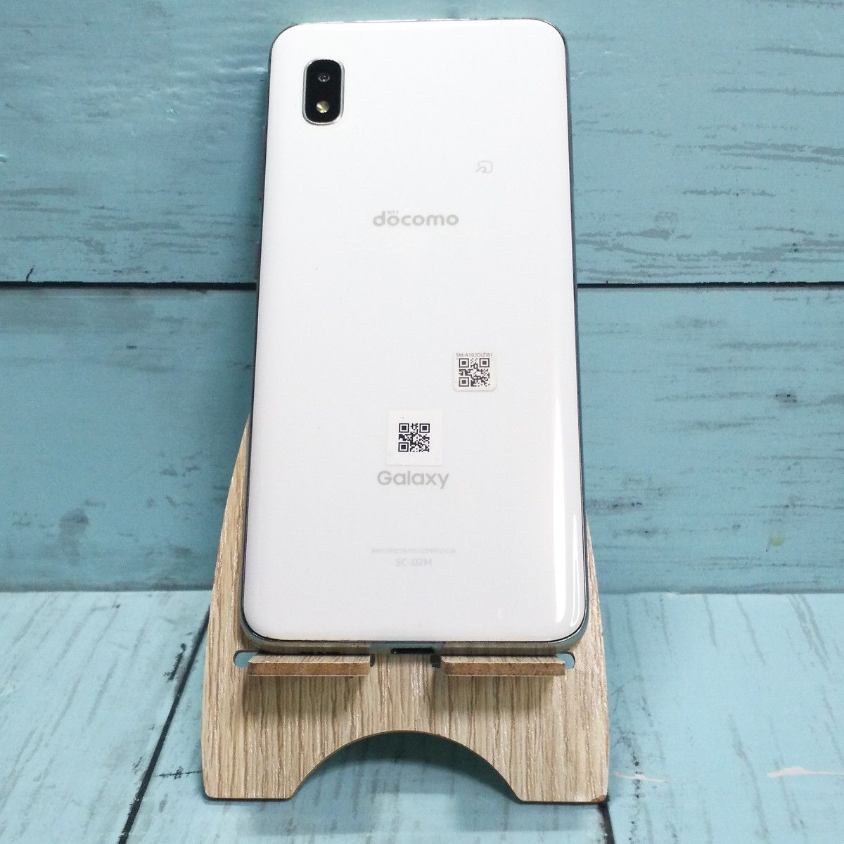 ムスビー｜docomo Galaxy A20 SC-02M ホワイト White 371【Galaxy A20 