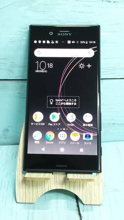 ムスビー｜SONY Xperia XZs SOV35 au ブラック 355【Xperia XZs SOV35 