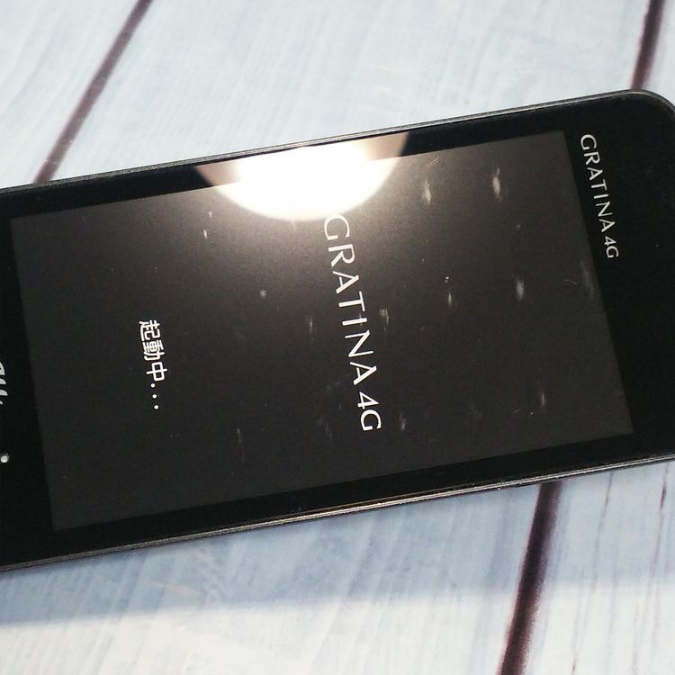 KYOCERA au GRATINA 4G BLACK KYF31  578