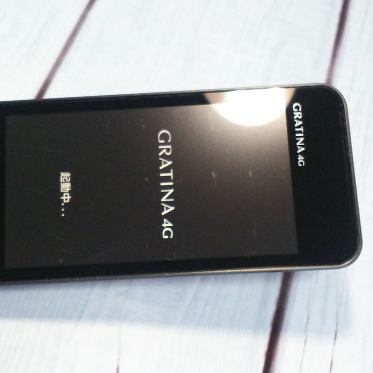 KYOCERA au GRATINA 4G BLACK KYF31  352