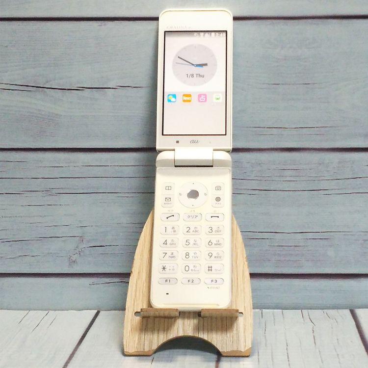 KYOCERA au GRATINA 4G KYF31 White  �ۥ磻��  083