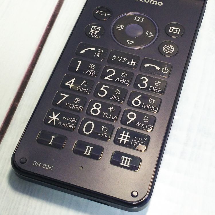 docomo SHARP �����쥹�������� SH-02K �֥롼�֥�å� �ͥ��ӡ�  975
