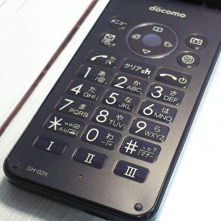 docomo SHARP �����쥹�������� SH-02K �֥롼�֥�å� �ͥ��ӡ�  822