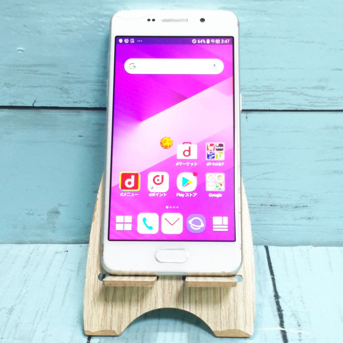 ムスビー｜SAMSUNG docomo GALAXY Feel SC-04J Moon ホワイト 620 