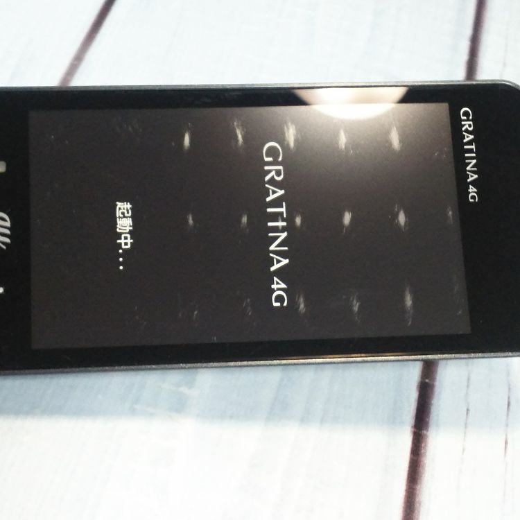 KYOCERA au GRATINA 4G BLACK KYF31  218