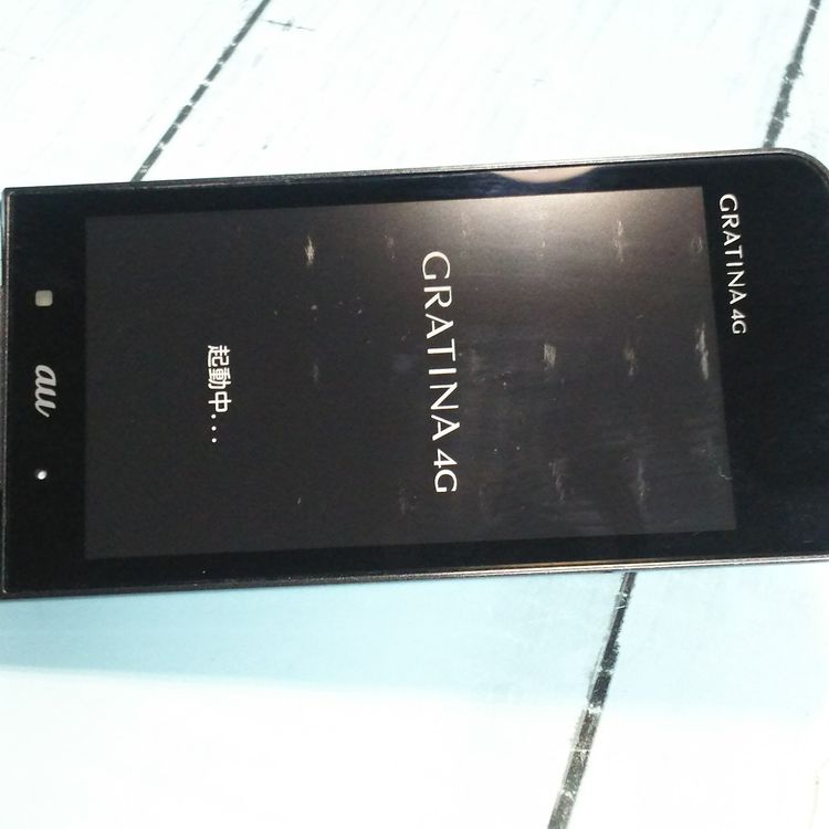 KYOCERA au GRATINA 4G BLACK KYF31  207