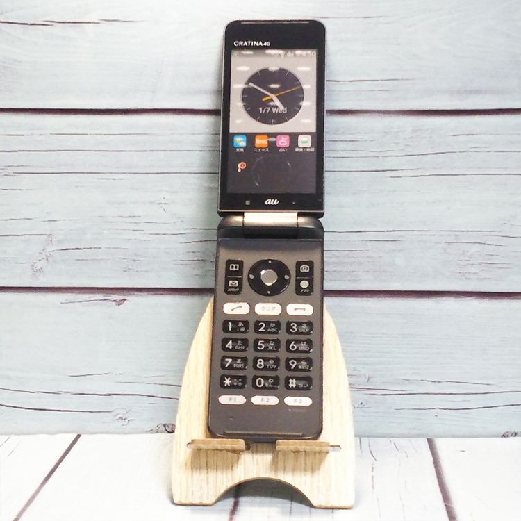 KYOCERA au GRATINA 4G BLACK KYF31  345