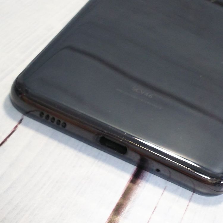 au Galaxy A20 SCV46 Black  923