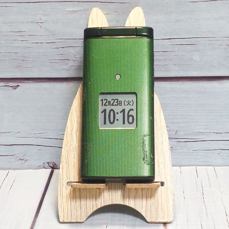 KYOCERA au KYF36 ���󤿤󥱡����� GREEN [������]  654