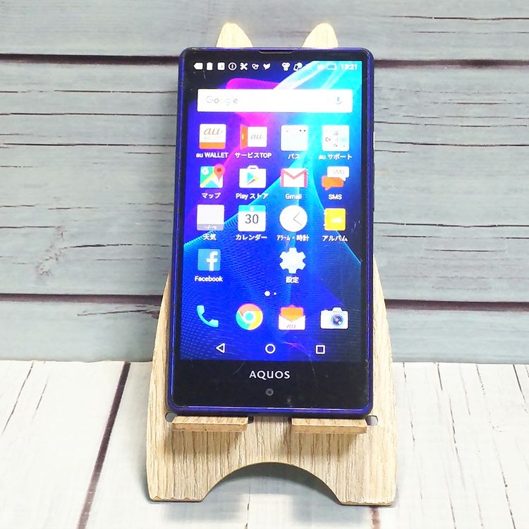 SHARP au AQUOS SERIE mini SHV33 ���ե����� �֥롼  588