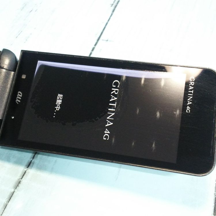 KYOCERA au GRATINA 4G BLACK KYF31 [�����]  628