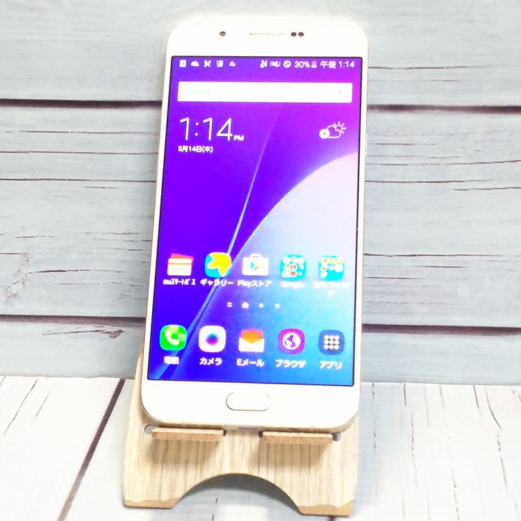 au Galaxy A8 SCV32 32GB �ۥ磻�� �����  597