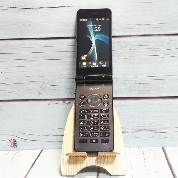 Softbank 601SH AQUOS 2 BLACK ֥å  581