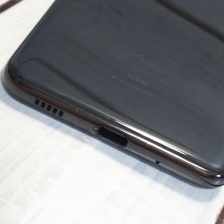 au Galaxy A20 SCV46 Black  268