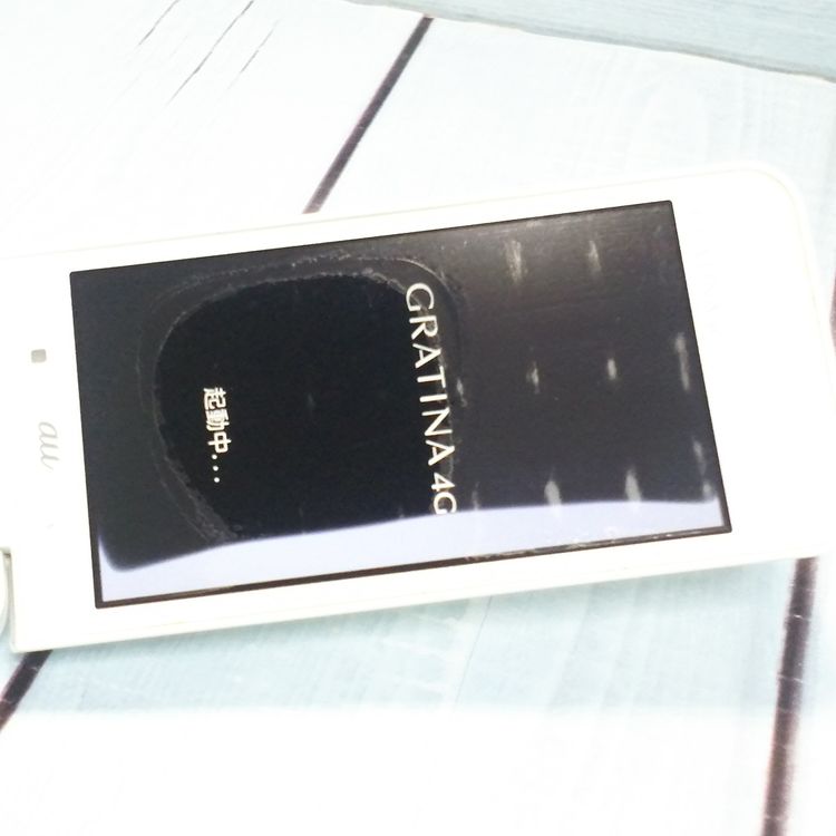 KYOCERA au GRATINA 4G KYF31 White  �ۥ磻�� [������]  019