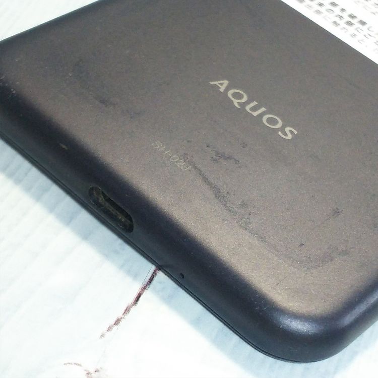 docomo AQUOS EVER SH-02J NavyBlack [������]  602