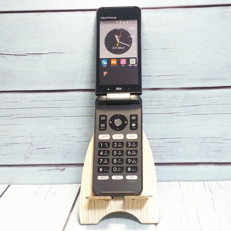 KYOCERA au GRATINA 4G BLACK KYF31  321