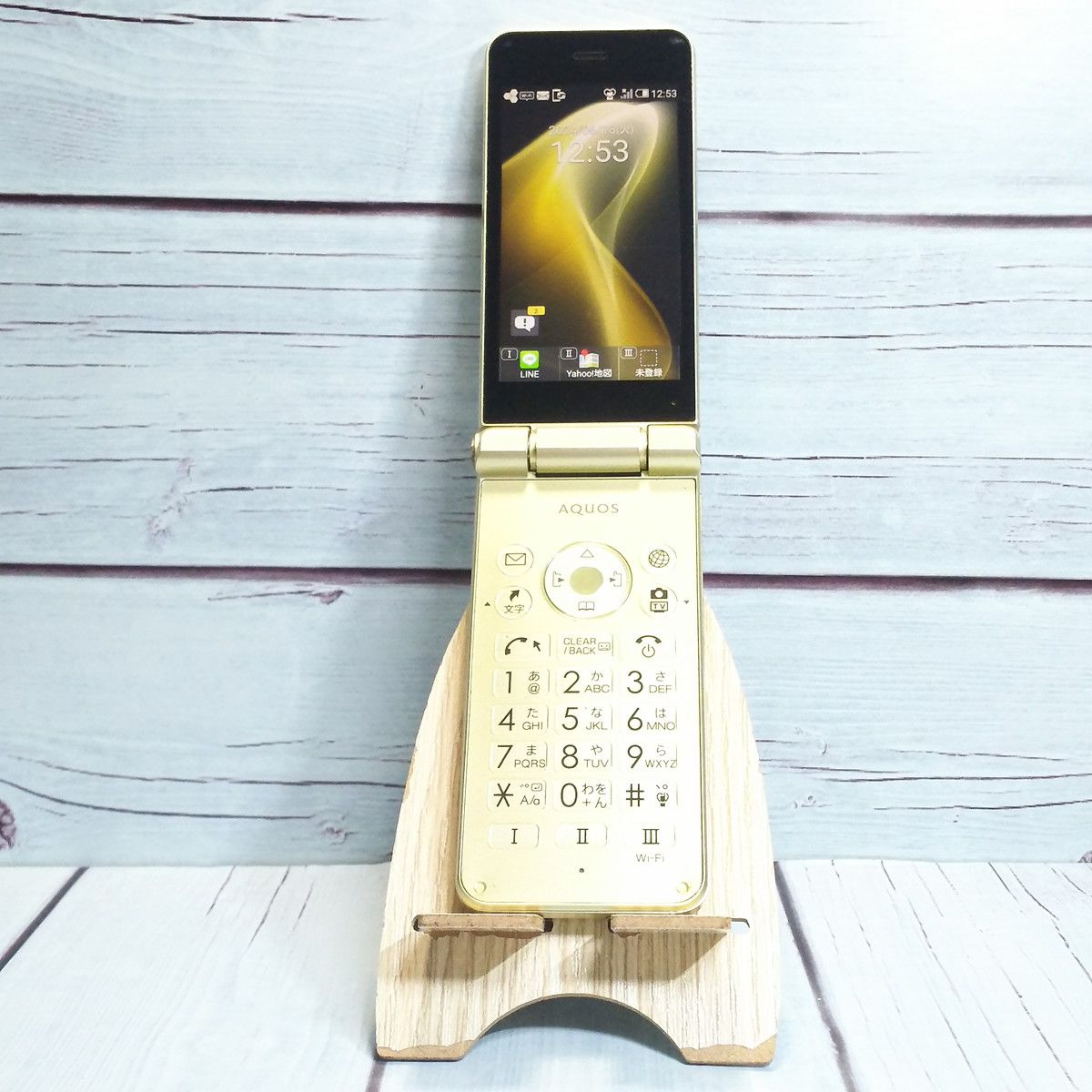 ムスビー｜SoftBank AQUOS ケータイ2 601SH ゴールド 875【AQUOS 
