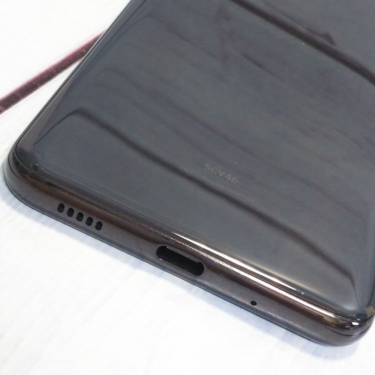 au Galaxy A20 SCV46 Black  301