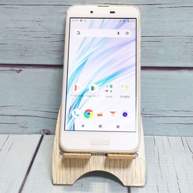 au AQUOS sense SHV40 �ۥ磻��Silky White  714