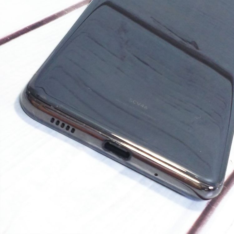 au Galaxy A20 SCV46 Black  366