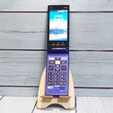 au 京セラ かんたんケータイ KYF38 ロイヤルブルー 020