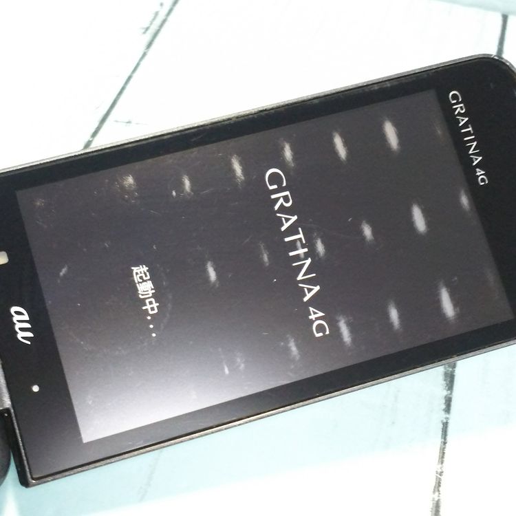 KYOCERA au GRATINA 4G BLACK KYF31  602