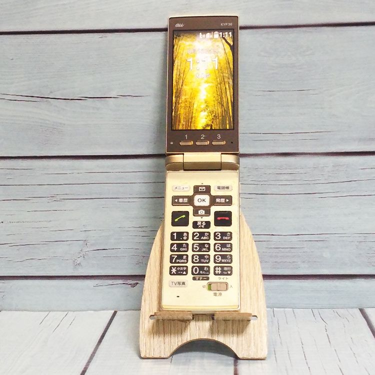 KYOCERA au KYF36 ���󤿤󥱡����� GOLD  009