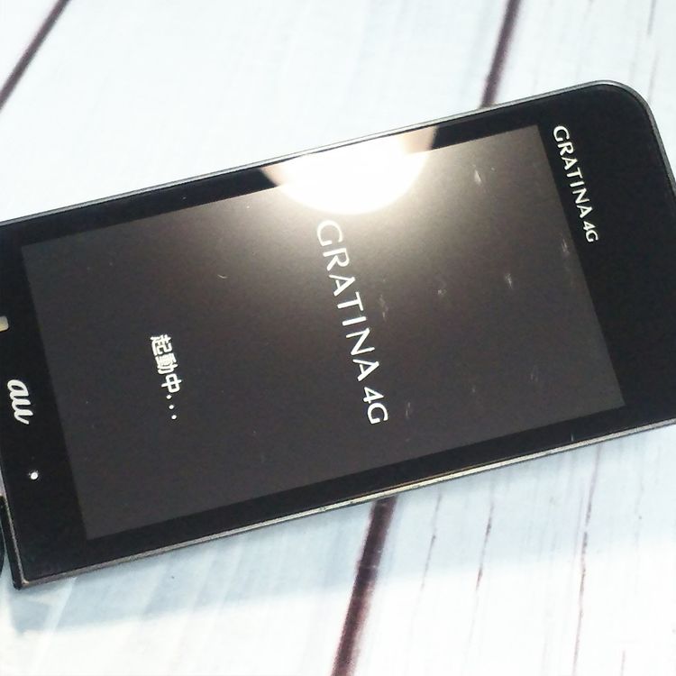 KYOCERA au GRATINA 4G BLACK KYF31  592