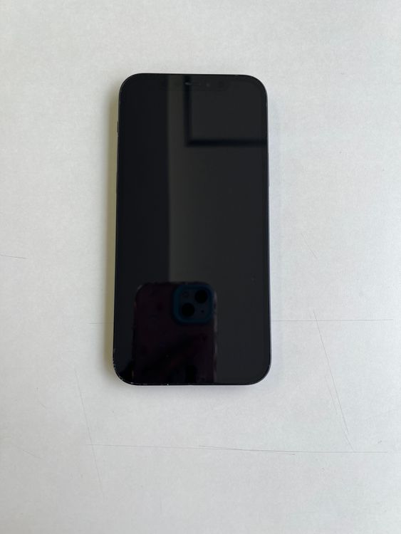 ���� iPhone 12 64GB �֥�å� �Хåƥ꡼100% MGHN3J/A - 3179