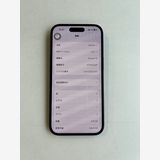 ���� iPhone 15 128GB �֥�å� �Хåƥ꡼87% MTMH3J/A - 1237