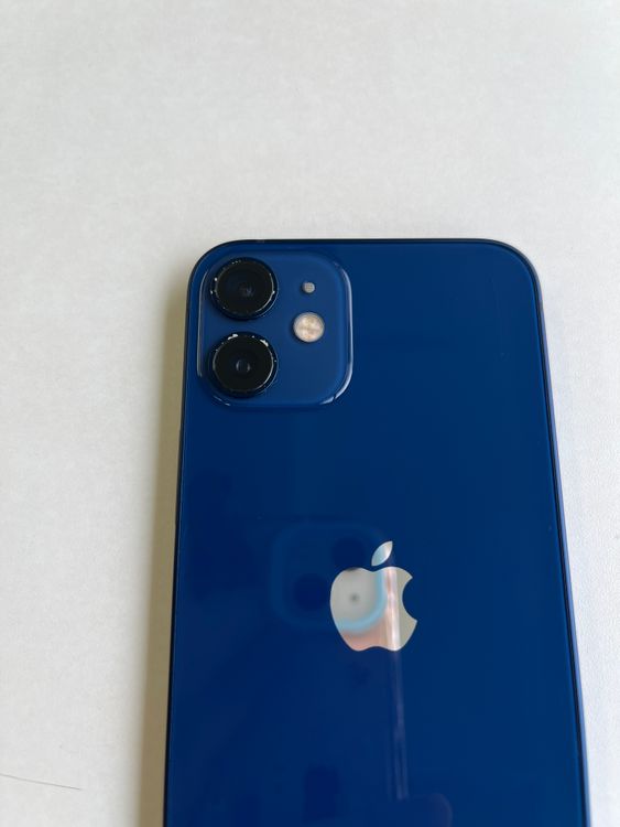 ���� iPhone 12 mini 64GB �֥롼 �Хåƥ꡼100%  - 9154