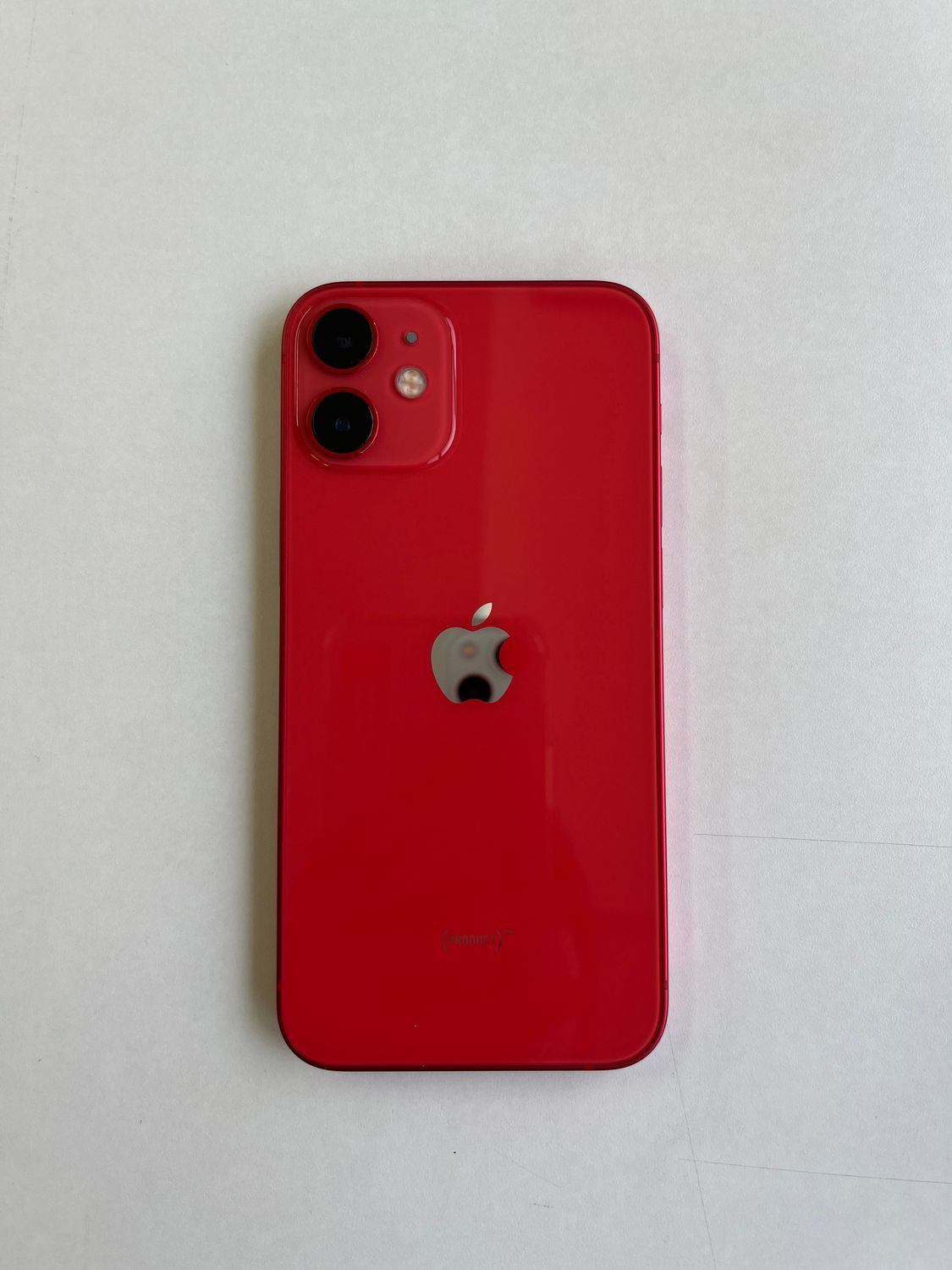 iPhone 12 mini レッド　128 GB SIMフリーバッテリー100 中古 iPhone12 mini 128GB バッテリー 100% NGDN3J/A - 9999