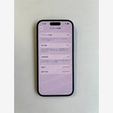 ���� iPhone 15 128GB �֥�å� �Хåƥ꡼87% MTMH3J/A - 7193