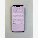 ���� iPhone 15 128GB �֥롼 �Хåƥ꡼87% MTML3J/A - 1739