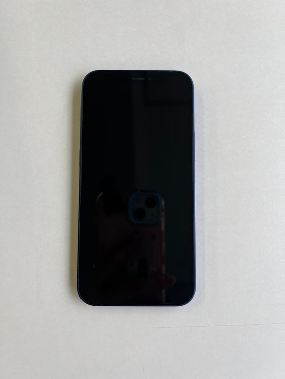 ���� iPhone 12 mini 64GB �֥롼 �Хåƥ꡼100% - 4734