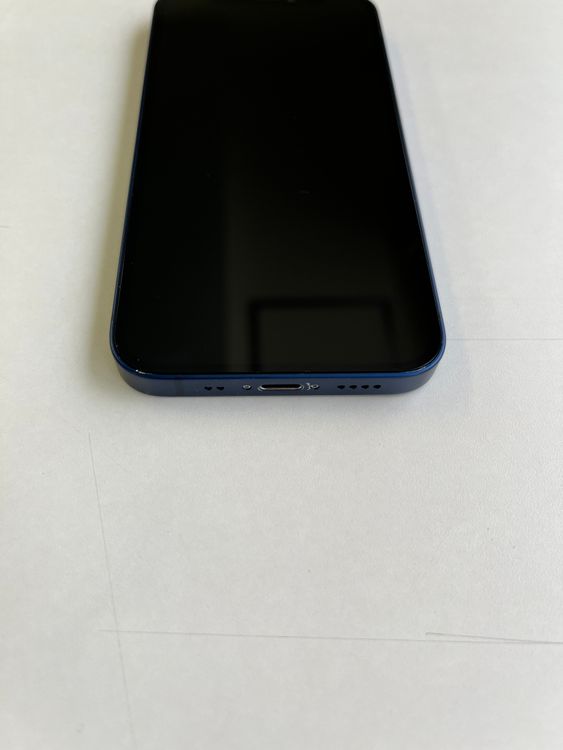 ���� iPhone 12 mini 128GB �֥롼 �Хåƥ꡼100%- 7354