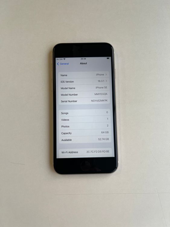 ���� iPhone SE (��3����) 64GB �������饤�� �Хåƥ꡼87% - 7363