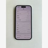 ���� iPhone 15 128GB �֥�å� �Хåƥ꡼87% MTMH3J/A - 4120