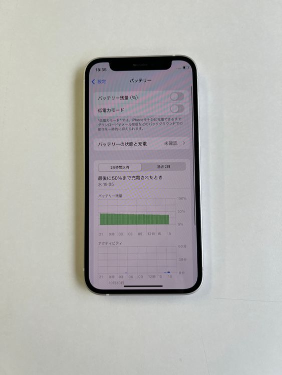  iPhone 12 mini 64GB ۥ磻 Хåƥ꡼100%  - 5429