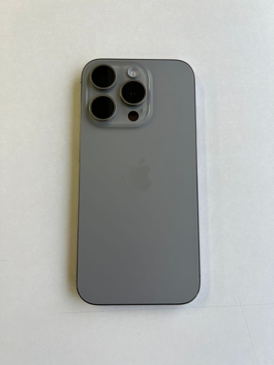 ���� iPhone 15 Pro 128GB �ʥ���������˥��� �Хåƥ꡼100% - 4496