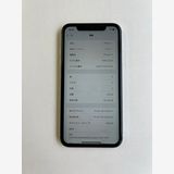 ���� iPhone 11 64GB �ۥ磻�� �Хåƥ꡼85% MWLU2J/A - 3791
