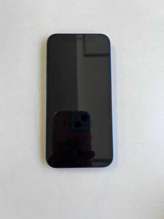 ���� iPhone 12 mini 128GB �֥롼 �Хåƥ꡼100% - 6376