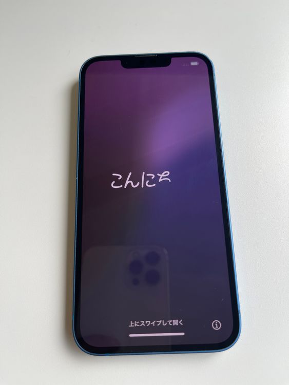  iPhone 13 128GB ֥롼 Хåƥ꡼89% MLNG3J/A - 94534