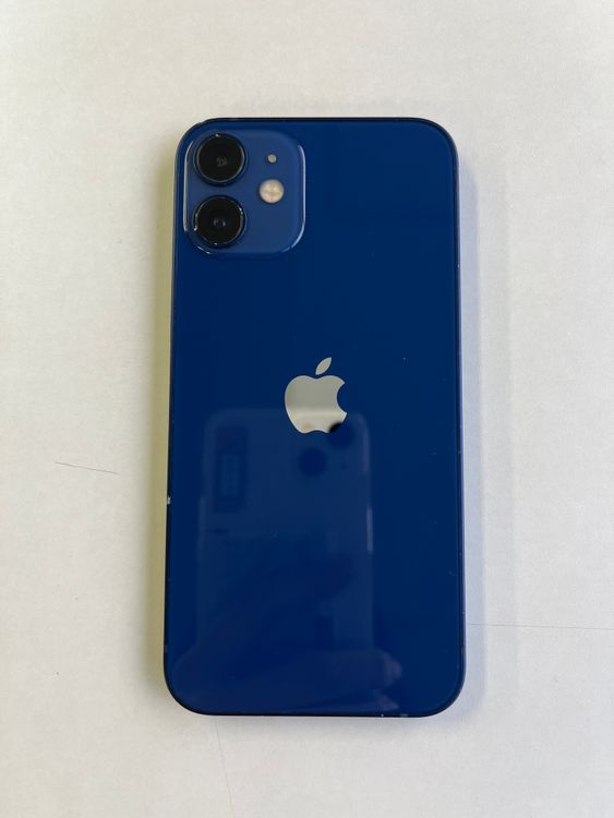 ���� iPhone 12 mini 128GB �֥롼 �Хåƥ꡼100% - 6434