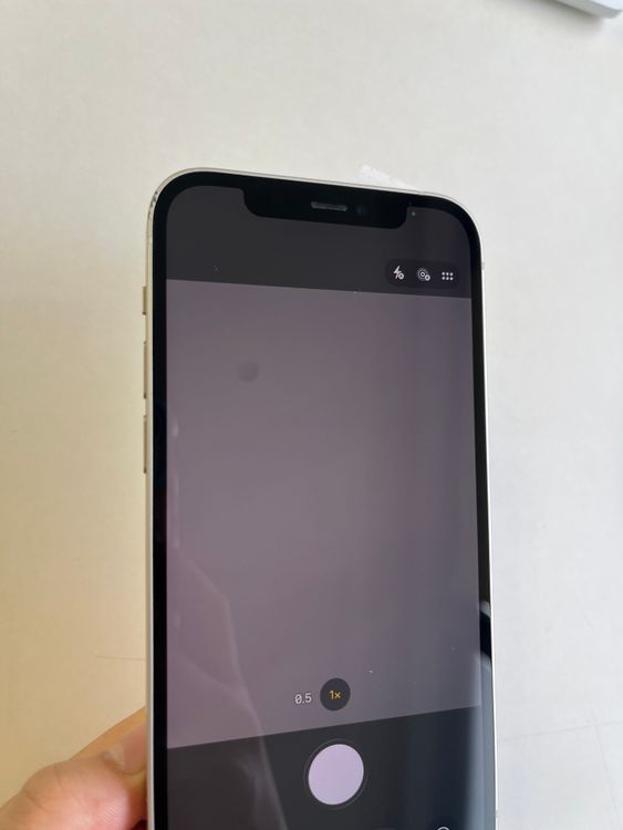 ���� iPhone 12 128GB �ۥ磻�� �Хåƥ꡼81% MGHV3J/A - 7620