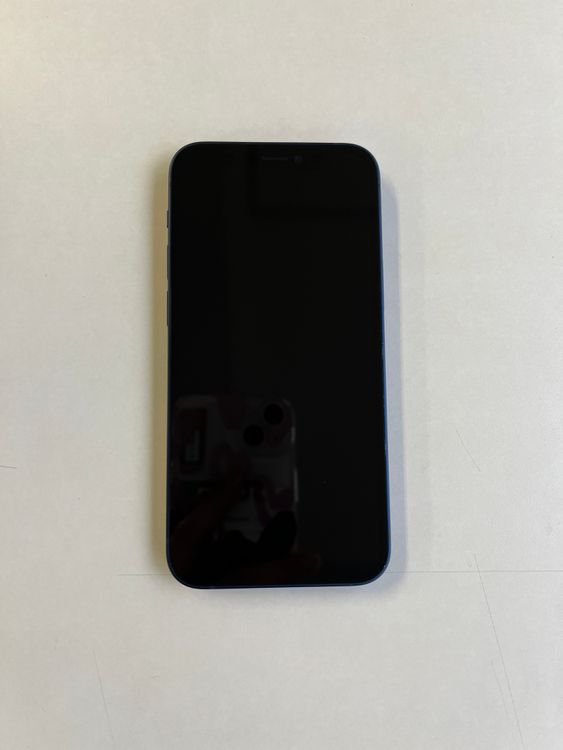 ���� iPhone 12 mini 64GB �֥롼 �Хåƥ꡼100% - 1054