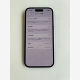 ���� iPhone 15 128GB �֥�å� �Хåƥ꡼83% MTMH3J/A - 2964